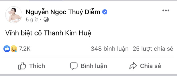 NSƯT Thanh Kim Huệ qua đời: Chồng nghẹn ngào nói lời tiễn biệt, dàn sao Việt bàng hoàng xót xa-6