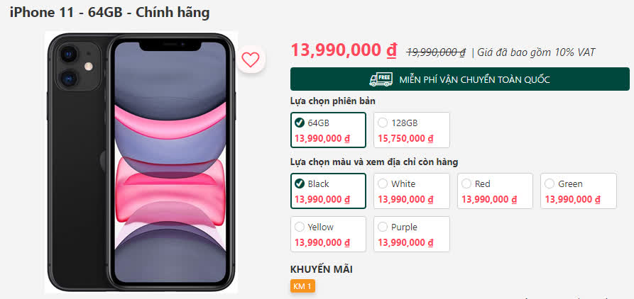 Hết tăng nóng, iPhone 11 quay đầu giảm liền 4 triệu đồng tại Việt Nam-2