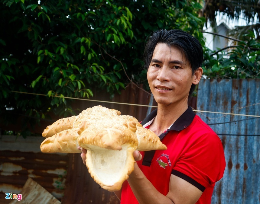 Những chiếc bánh mì hiếm lạ, gây xôn xao Việt Nam-12