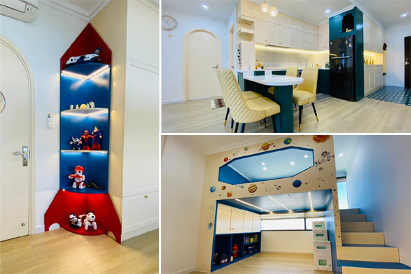 Tổ ấm ấn tượng mang cả trạm không gian vũ trụ vào trong nhà, góc nào cũng xinh xắn và đượm màu yêu thương-1