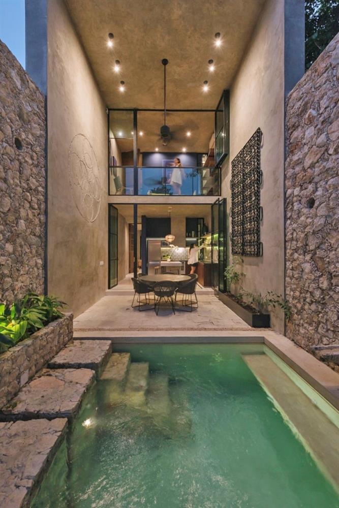 Ngôi nhà đá trong suốt thiết kế hai tầng độc đáo - viên ngọc quý giữa lòng thị trấn ai nhìn cũng mê-3