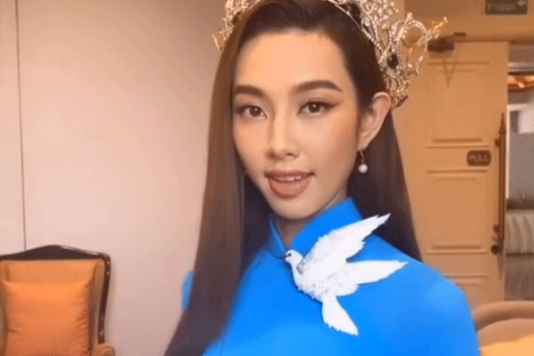 Thuỳ Tiên diện áo dài Việt khoe nét đẹp dịu dàng trên đất Thái, dân tình đổ rầm rầm vì thần thái quá xuất sắc!-1