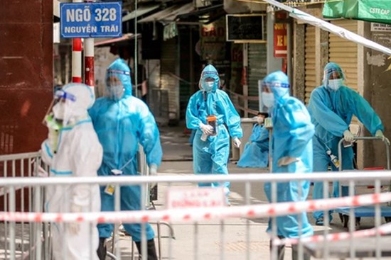 Thêm 15.182 ca mắc Covid-19, Hà Nội cao nhất với 1.910 F0