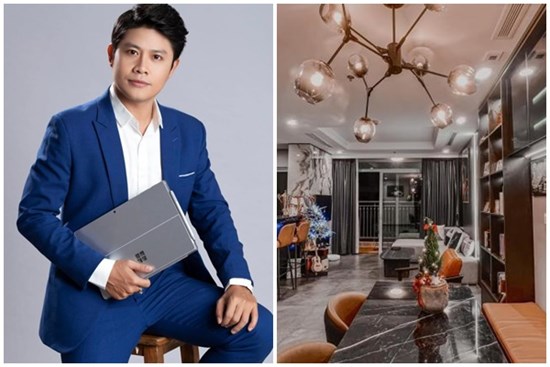 Nhạc sĩ Nguyễn Văn Chung hé lộ không gian sang trọng trong căn hộ mới