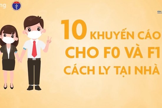 BV Đại học Y Hà Nội khuyến cáo: 10 việc F0, F1 cách ly tại nhà cần làm để đảm bảo an toàn