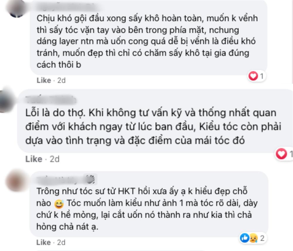 Bỏ 1,9 triệu làm tóc đón Tết, cô nàng này khóc cạn nước mắt khi tóc vểnh ra cụp vào ai nhìn cũng chê-7