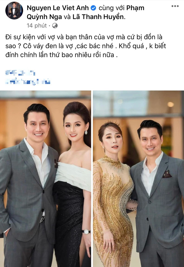 Việt Anh bất ngờ công khai danh tính vợ hiện tại, nói gì về mối quan hệ với Quỳnh Nga?-1