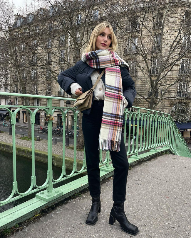 Học gái Pháp 12 cách phối đồ layer đủ ấm, nhưng không bị cồng kềnh dìm dáng-2