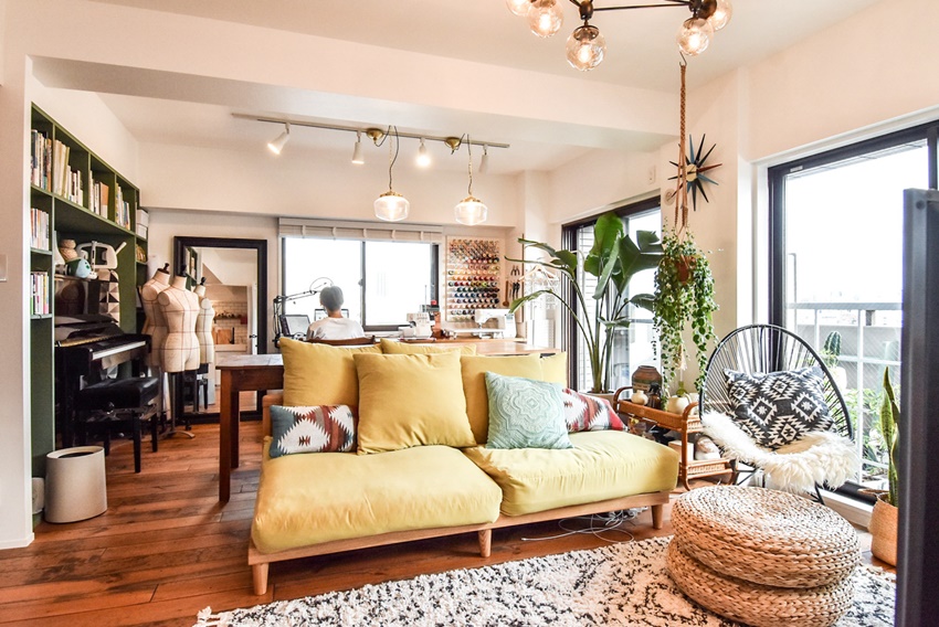 Ánh sáng dịu nhẹ trong ngôi nhà nhỏ đầy màu sắc, cho không gian bình dị mà cá tính-3