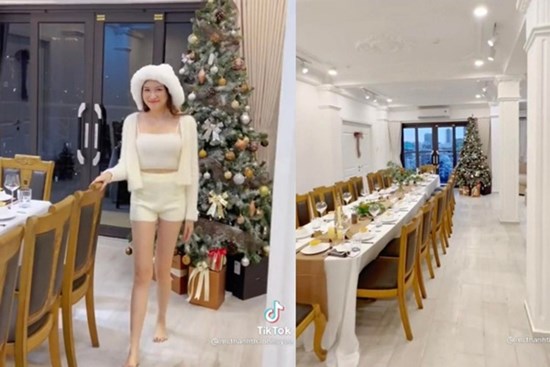 Nhà riêng sang trọng của nữ MC sở hữu đôi chân 1.1m