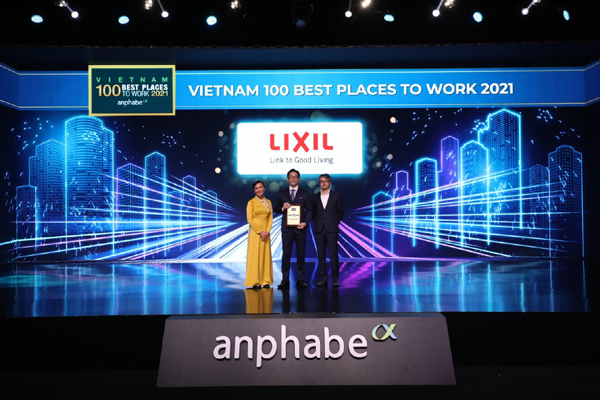 Lixil Việt Nam vào Top 100 nơi làm việc tốt nhất Việt Nam 2021-3