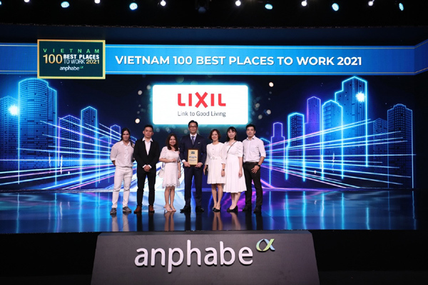 Lixil Việt Nam vào Top 100 nơi làm việc tốt nhất Việt Nam 2021-1