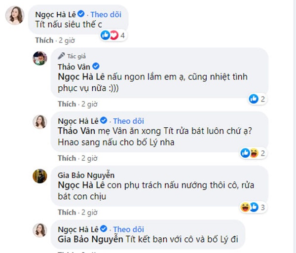 Thảo Vân vui hết cỡ khi được con trai kết bạn trên MXH, bà xã kém 15 tuổi của Công Lý bình luận mới gây chú ý-4