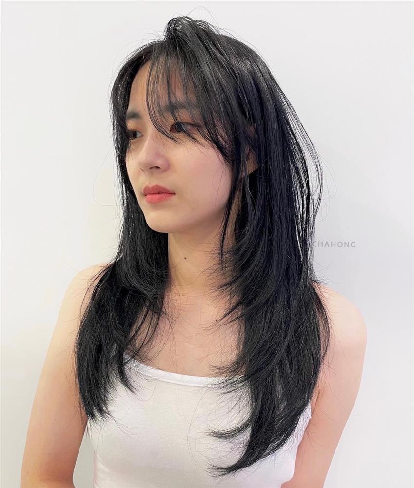 Ghim gấp kiểu tóc ngang vai hot nhất lúc này: Hack mặt thanh thoát hơn, Tết gặp ai cũng được khen xinh-10