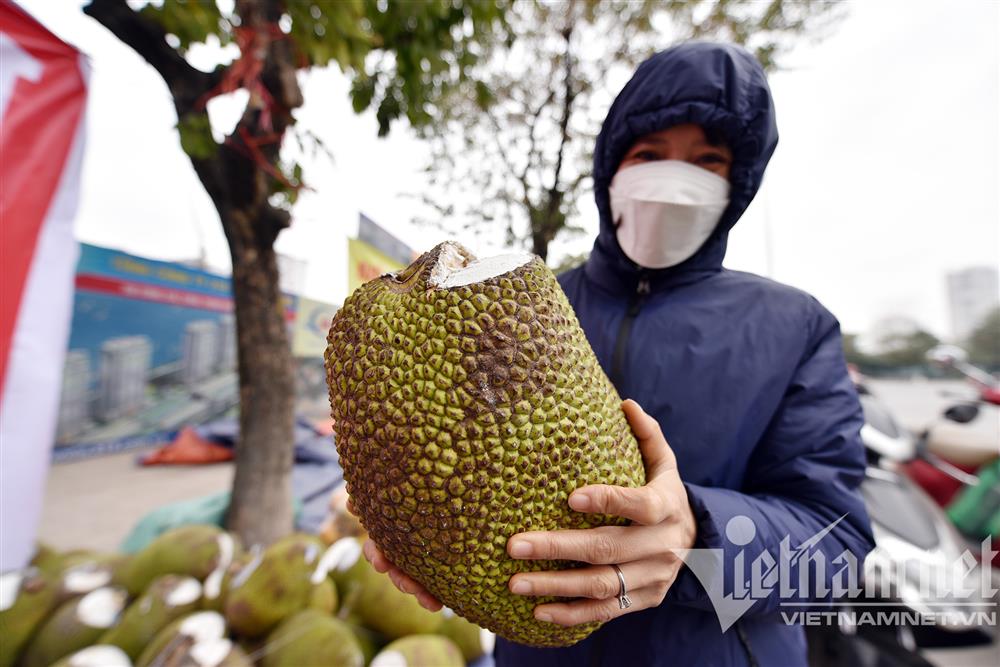 Mít Thái tràn về Hà Nội, giá rẻ ê hề chất đống đầy vỉa hè-12