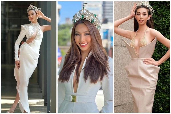 Thùy Tiên bị NTK bóc mặc ngược váy khi xuất hiện tại sự kiện Thái Lan-1