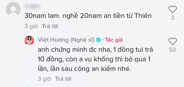 NS Việt Hương bức xúc, đòi ra Công an khi bị antifan vu khống làm việc này suốt 20 năm?-1