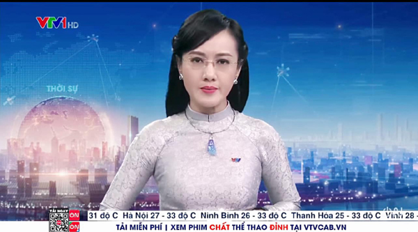 Chồng cực kín tiếng của BTV Hoài Anh, người vừa rời khỏi Bản tin Thời sự 19h-1