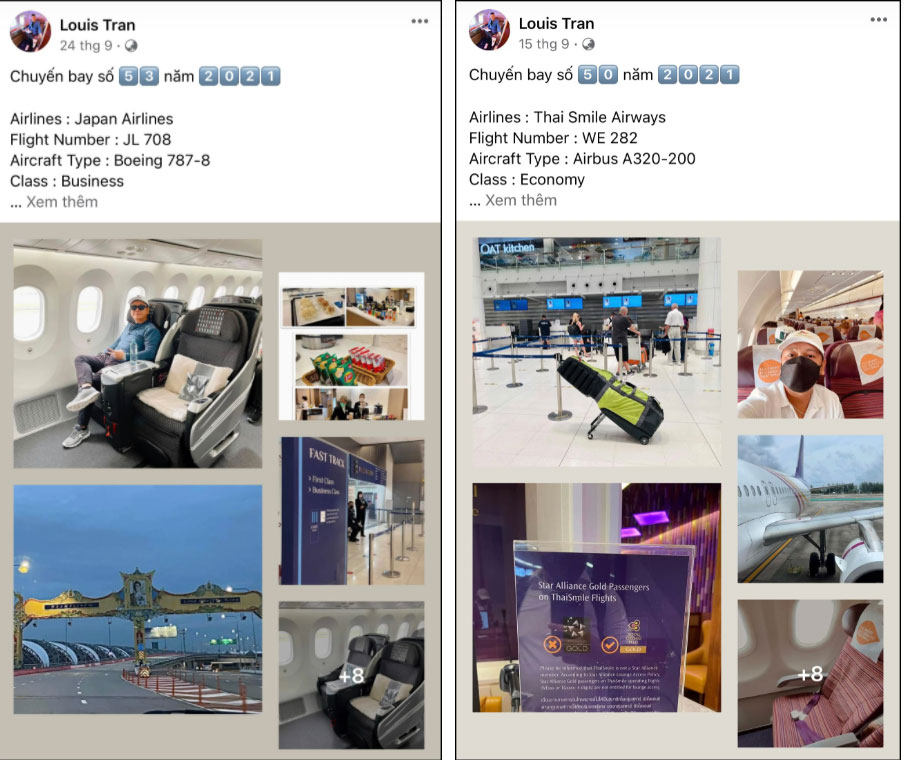 Con trai đại gia thủy sản Diệu Hiền hậu lùm xùm ly hôn: Sống kín tiếng ở Mỹ, bất ngờ trở thành chuyên gia review” các chuyến bay siêu sang-4