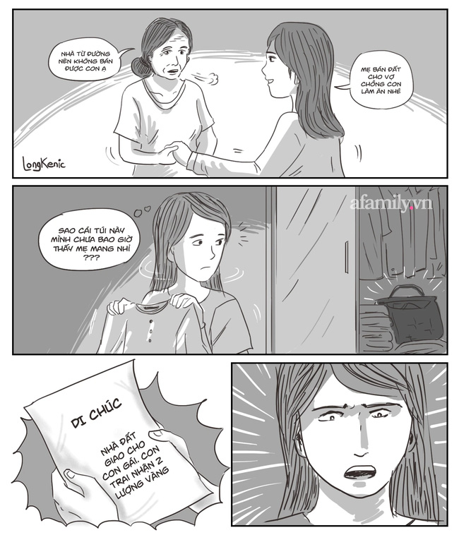 Dọn dẹp phòng ngủ của mẹ chồng, tôi hốt hoảng khi thấy tờ di chúc cất kĩ trong túi đựng quần áo cũ-1