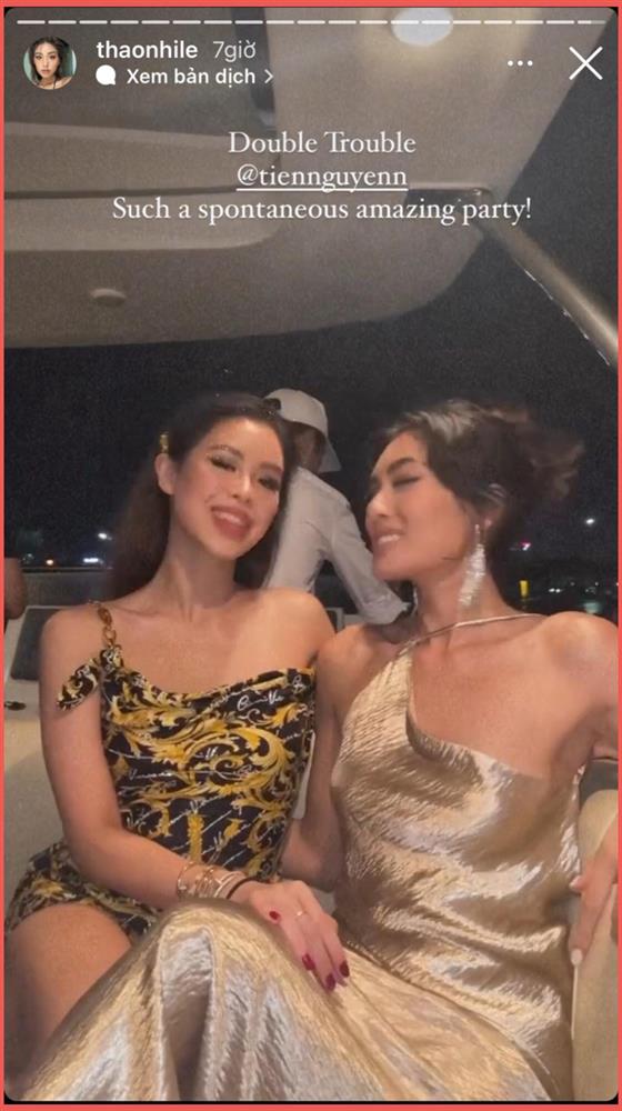 Tiên Nguyễn cùng hội bạn thân đón năm mới trên du thuyền, riêng cô nàng chiếm trọn spotlight nhờ điều này-2