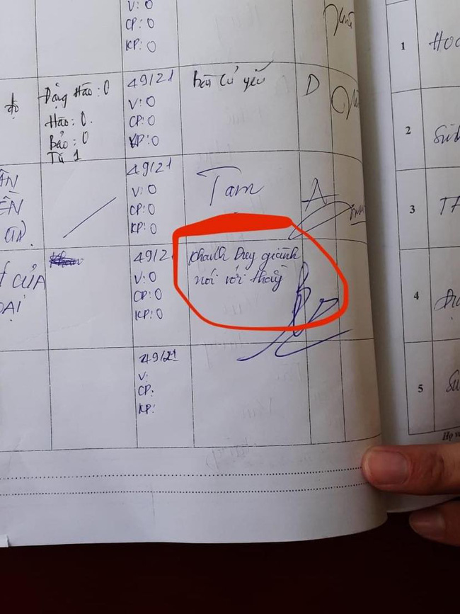 Nam sinh bị ghi tên vào sổ đầu bài, nhìn tội mắc phải chắc phụ huynh cũng cười rũ rượi: Xin lỗi thầy, con tôi tài lanh quá mức!-1