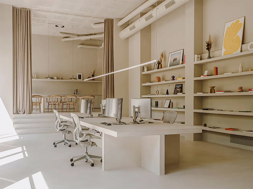 Phong cách kiến trúc hữu cơ biến một mảnh đất đơn điệu, ít giá trị thành studio độc lạ và đầy tính nghệ thuật-3