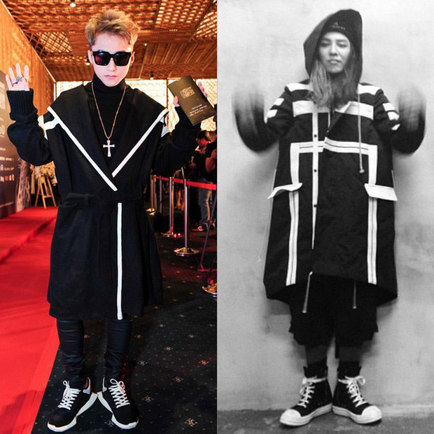 Chim bay mỏi cánh chim dừng, đã trùng outfit thì chỉ có thể là Sơn Tùng và G-Dragon-5