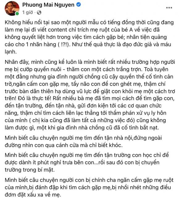 MC Phương Mai và cư dân mạng phẫn nộ vì Hà Anh quy lỗi cho mẹ ruột bé gái 8 tuổi bị mẹ kế bạo hành đến chết-5