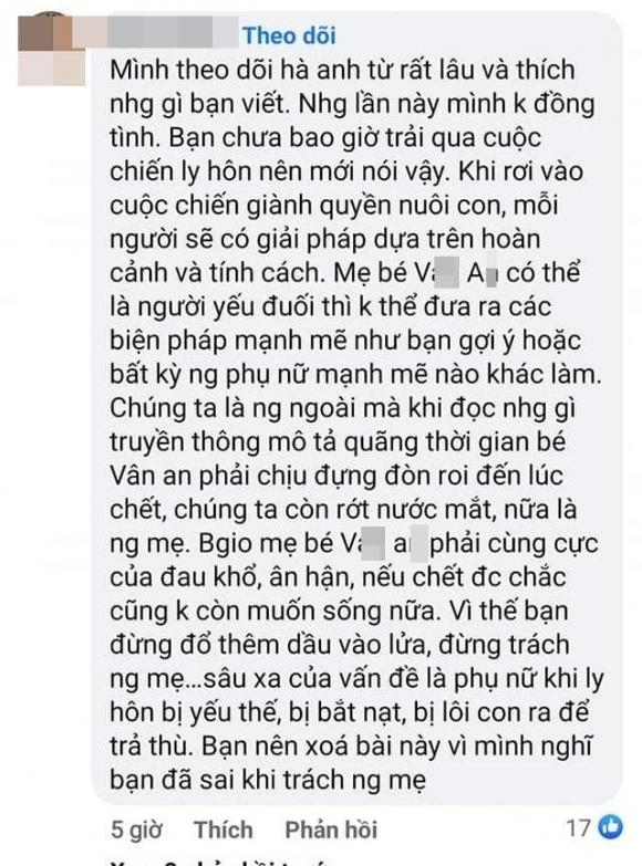 MC Phương Mai và cư dân mạng phẫn nộ vì Hà Anh quy lỗi cho mẹ ruột bé gái 8 tuổi bị mẹ kế bạo hành đến chết-12