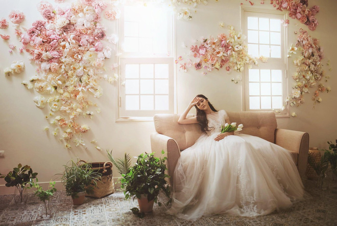 Trọn bộ ảnh cưới gây sốt của Hải Tú: Style nào cũng cân đẹp, không hổ danh nàng thơ nhà Sơn Tùng M-TP-11