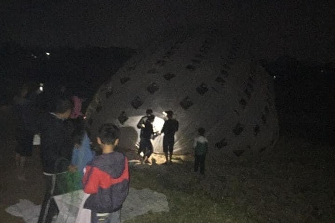 Xác minh vật thể lạ rơi từ trên trời xuống Phú Thọ-1