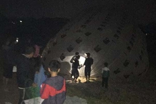 Xác minh vật thể lạ rơi từ trên trời xuống Phú Thọ