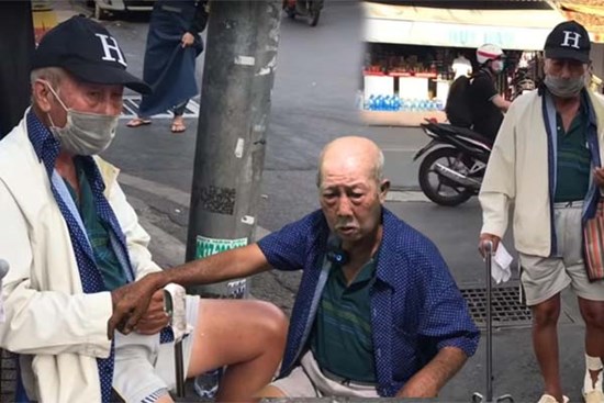 Phó giám đốc vì sa lưới tình mà tán gia bại sản, tuổi già cô quạnh bán vé số nuôi thân