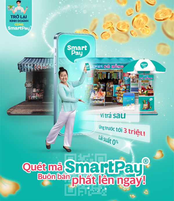 SmartPay cấp vốn đến 200 tỷ đồng cho tiểu thương mùa Tết-1