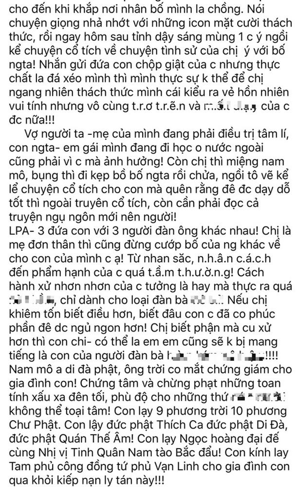Phỏng vấn NÓNG người tố Lều Phương Anh là tiểu tam, có con với nhân tình: Bố tôi thừa nhận tất cả, chị ấy đang mang bầu 5 tháng và nói chuyện ngày càng ngông cuồng-5