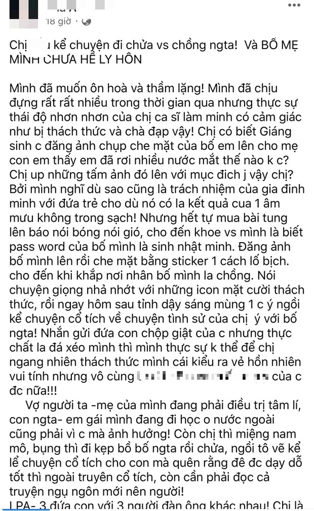 Xuất hiện nhân vật là bạn Lều Phương Anh tố ngược: Cô con gái ây áp lực để chiếm tài sản của bố, quậy đục nước kiếm fame?-3