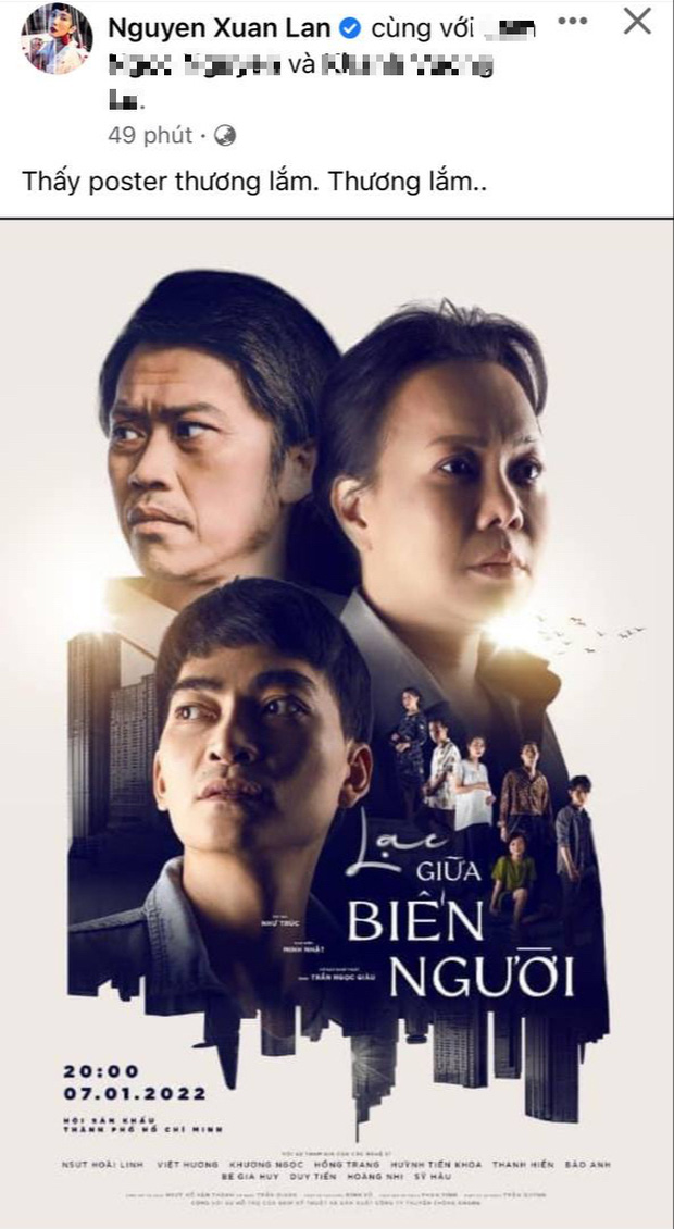 Cả dàn sao Vbiz xôn xao khi NS Hoài Linh tái xuất: Xuân Lan mừng rỡ, NS Phương Dung - Bình Tinh vui lắm luôn-1