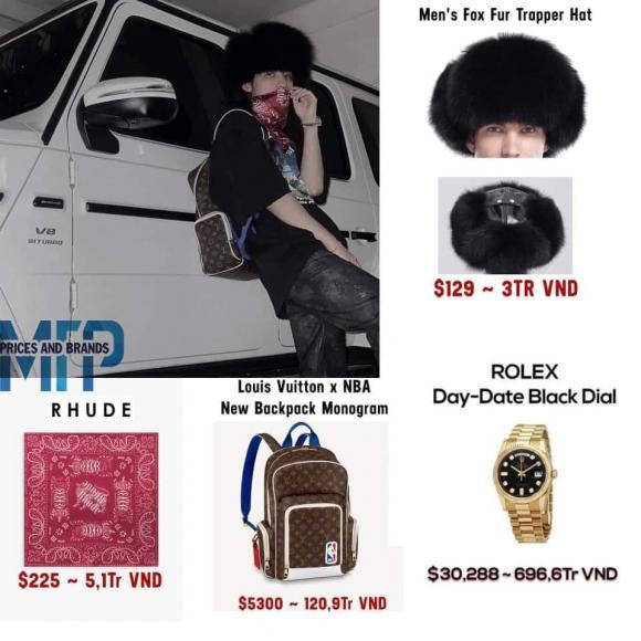 Bóc giá set đồ 900 triệu cùng chiếc mũ bị tố đạo nhái của Sơn Tùng-4