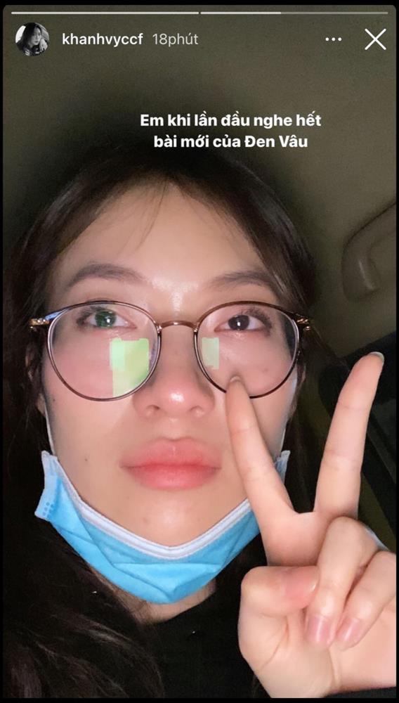 Khánh Vy bật khóc khi nghe hết bài hát Mang tiền về cho mẹ của Đen Vâu dù đã sửa nhà để đón bố mẹ lên ở cùng-1