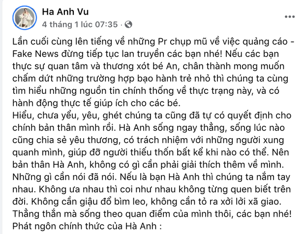 Hà Anh bị tố sử dụng hình ảnh cá nhân trái phép, có thái độ ngoan cố và block luôn chính chủ?-1