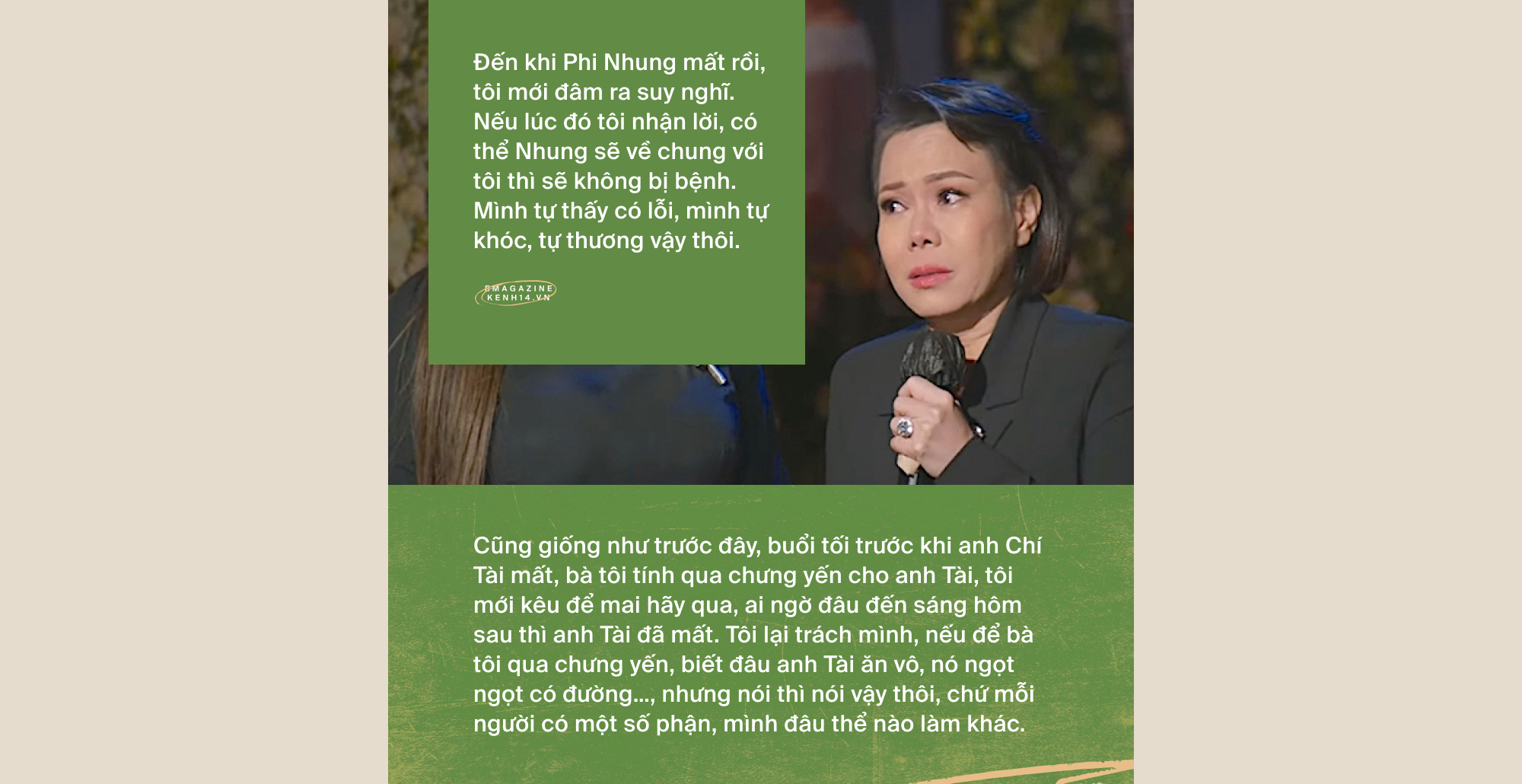 Việt Hương: Đã có nhiều người gọi điện nắm tay tôi nói sẽ cố sống, nhưng qua hôm sau tôi phải đưa áo quan tới-14