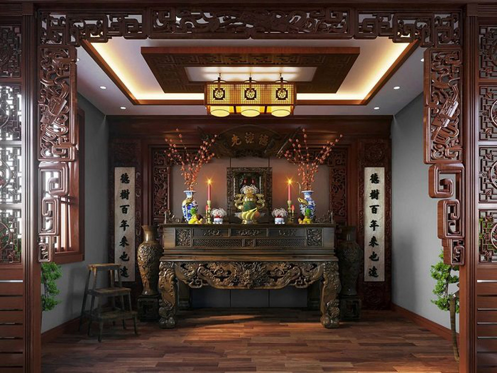Chuyên gia phong thủy: 4 nguyên tắc kiêng kỵ trong thiết kế khu vực bàn thờ cần tránh!-1