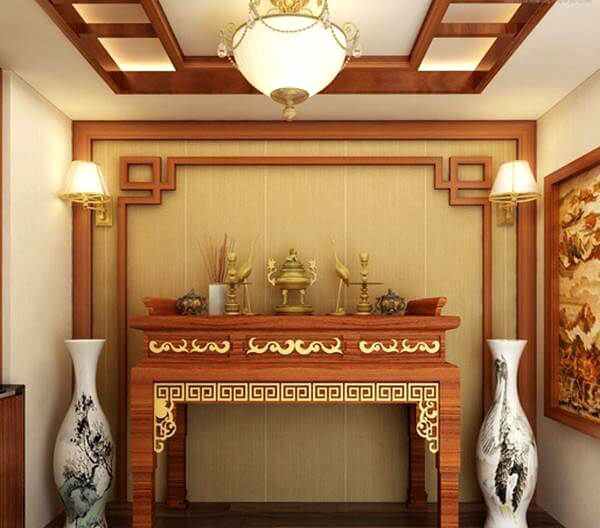 Chuyên gia phong thủy: 4 nguyên tắc kiêng kỵ trong thiết kế khu vực bàn thờ cần tránh!-2