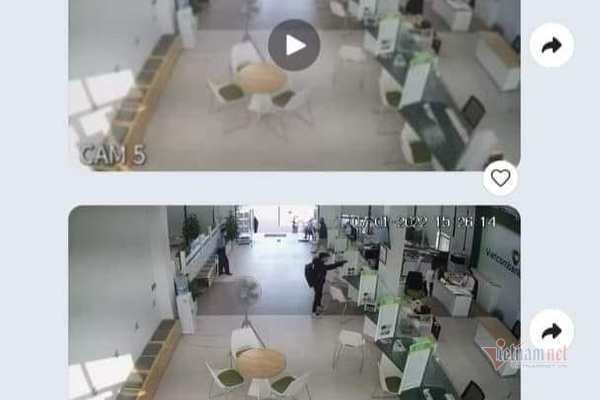 Cướp ngân hàng ở Hải Phòng, nghi phạm cầm theo vật nghi súng-3