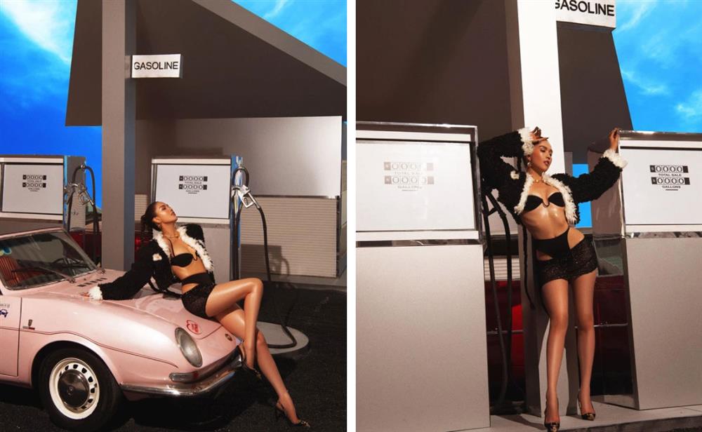 Không còn cái thời trắng như Ngọc Trinh, nữ hoàng nội y giờ da nâu hở bạo khiến người ta giật mình-2