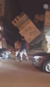 Sự thật clip triệu view shop thời trang 2 tầng đổ sập nghi do hàng xóm đào móng-1