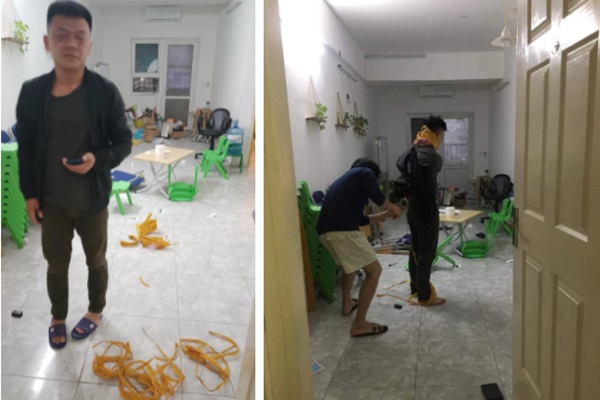 Hà Nội: Táo tợn 3 kẻ lạ mặt xông vào căn hộ HH Linh Đàm xịt hơi cay, trói chủ nhà cướp điện thoại-1