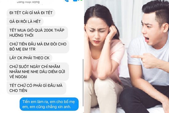 Chồng cấm biếu quà Tết nhà ngoại quá 200k: 27 tuổi vẫn dại!