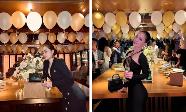 Gia đình Trang Pilla - chị dâu ca sĩ Bảo Thy và nữ đại gia quận 7 đứng chung một khung hình, màn so kè xem ai toát mùi tiền” hơn?-2